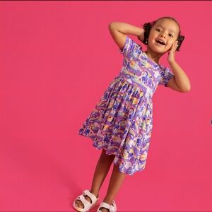 Posh Peanut Lisa Frank Tikanni  Criss-Cross Twirl Dress in a 3T/4T NWT